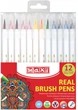 Фломастери-пензлики Maxi Real Brush 12 кольорів (MX15232) - зображення 1