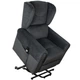 Підйомне крісло з двома моторами (грифельно-сіре) OSD-BERGERE TW04-1LD 110 х 82 х 76 - зображення 1