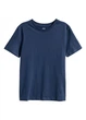 Футболка хлопковая для мальчика H&M 0544290-7 122-128 см (6-8 years) темно-синий - изображение 1