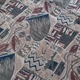Гобелен Баракан Super Textiles ш. 150 см с абстрактным рисунком бежево-серого цвета пог.м. (554а) - изображение 1