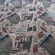 Гобелен Баракан Super Textiles ш. 150 см с абстрактным рисунком бежево-серого цвета пог.м. (554а) - изображение 2