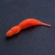 Съедобный силикон Angry Baits Червь Killer Lip 2" Crazy Carrot 10 шт - изображение 4