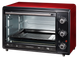 Электрическая печь Liberton LEO-400 выпечка гриль 40 л 2000W 3 режима нагрева электродуховка настольная Красная - изображение 1
