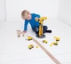 Великий будівельний набір з мега краном до дерев'яних доріг Bigjigs Toys Великобританія - зображення 2