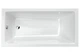Ванна акриловая Radaway Mirella 130х70 в комплекте с ножками и сифоном WA1-48-130x070S - изображение 1