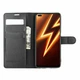 Классический чехол-книжка Deexe Book Type для Realme 6 Pro - Black - изображение 5