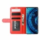 Класичний чохол-книжка Deexe Wallet Style для OPPO Find X2 - Red - зображення 5