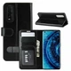 Классический чехол-книжка Deexe Wallet Style для OPPO Find X2 - Black - изображение 8