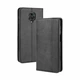 Чехол-книжка Deexe Retro Style для Xiaomi Redmi Note 9 Pro Max / Redmi Note 9 Pro / Redmi Note 9s - Black - изображение 2