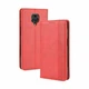 Чохол-книжка Deexe Retro Style для Xiaomi Redmi Note 9 Pro Max / Redmi Note 9 Pro / Redmi Note 9s - Red - зображення 2