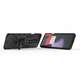Чехол с подставкой Deexe Hybrid Case для OnePlus 8 Pro - Black - изображение 6