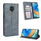 Чохол-книжка Deexe Retro Style для Xiaomi Redmi Note 9 Pro Max / Redmi Note 9 Pro / Redmi Note 9s - Blue - зображення 1