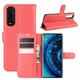 Классический чехол-книжка Deexe Book Type для OPPO Find X2 - Red - изображение 1