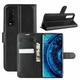 Класичний чохол-книжка Deexe Book Type для OPPO Find X2 - Black - зображення 1