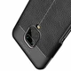 Силіконовий (TPU) чохол Deexe Leather Cover для Xiaomi Redmi Note 9 Pro / Note 9S / Note 9 Pro Max - Black - зображення 6