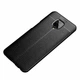 Силіконовий (TPU) чохол Deexe Leather Cover для Xiaomi Redmi Note 9 Pro / Note 9S / Note 9 Pro Max - Black - зображення 8