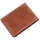 Зажим для денег кожаный Grande Pelle leather-11240 Коричневый - изображение 2