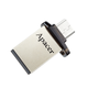 Флеш-накопичувач Apacer USB 2.0 AH175 Dual OTG 32Gb black (AP32GAH175B-1) - изображение 1