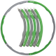 Обруч Tunturi Fitness Hoola Hoop 1,5 kg 14TUSFU275 - изображение 2