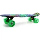 Детский пластиковый пенниборд скейтборд&nbsp;Penny Board с принтом Neon Star&nbsp;и светящимися колесами до 80 кг - изображение 3