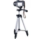Телескопічний Штатив трипод з блютуз пультом для камери і телефону TRIPOD -3888 35-102 см вертикальна і горизонтальна зйомка - зображення 3