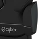 Автокресло Cybex Solution X-Fix Pure Black с изофикс 2/3 группа - изображение 3