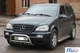 Кенгурятник защита переднего бампера на Mercedes ML 163 97-05 d60х1,6мм Мерседес МЛ ST7596 - изображение 2