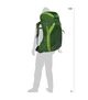 Рюкзак Osprey Exos 58 Tunnel Green LG (009.1739) - изображение 2