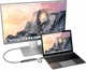 USB-хаб Satechi Aluminum Type-C Slim Multi-Port Adapter 4K Space Gray (ST-CMAM) - изображение 5