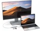USB-хаб Satechi Aluminum Type-C Slim Multi-Port Adapter 4K V2 Silver (ST-SCMA2S) - изображение 5