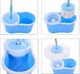 Швабра з турбо віджимом та відром з кошиком центрифугою spin mop 360 - зображення 4