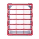 Органайзер 18 ячеек, 19" 475*380*160 мм INTERTOOL BX-4019 - изображение 2
