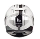 Мотошлем MT Helmets RAPIDE Duel D7 Gloss Pearl Silver XL - изображение 3
