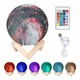 Светильник аккумуляторный 3D Moon Lamp ночник Космос 15 см с пультом 16 цветов свечения - изображение 3