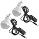 Ліхтар-станція переносний Luxury 1902 T, 5W+22SMD, 2 лампи 3W, сонячна батарея, ЗП 220V, вбудований акумулятор 5500 mAh, power bank - зображення 3