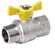 Кран газовый шаровой Bonomi MISSOURI GAS 1" ВН (79550008) - изображение 1