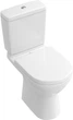 Унітаз-компакт VILLEROY&BOCH O.Novo 566110 з бачком 5760S1 та сидінням Soft Close 9М38S1 - зображення 1