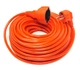 Удлинитель PowerPlant 25 м, 3x1.5мм2, 10А (JY-3024/25) (PPCA10M250S1) - изображение 1