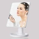 Сенсорне настільне дзеркало для макіяжу Magic Makeup з LED підсвічуванням Black - зображення 5