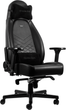 Кресло геймерское NOBLECHAIRS Icon Black (NBL-ICN-PU-BLA) - изображение 1