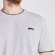 Футболка Slazenger Tipped Grey Marl, S (44) (10074491) - зображення 4