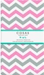 Простынь на резинке Cosas Детская Бязь Премиум Zig crey rose 60х120 (4822081055276) - изображение 1