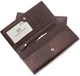 Женский кошелек ST Leather S1001A Dark brown - изображение 3