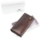 Женский кошелек ST Leather S2001A Dark brown - изображение 6