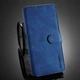 Чохол DG.MING Retro Style для Samsung Galaxy A12 (A125) / A12 Nacho (A127) / M12 (M127) - Blue - зображення 8