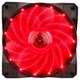 Кулер для корпусу 1stPlayer A1-15LED RED - зображення 1