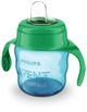 Чашка з м'яким носиком та ручками philips avent 6 міс + блакитна (scf551/05) (200 мл) (8710103854371) - зображення 3