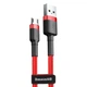 Дата кабель Baseus Cafule MicroUSB Cable 2.4A (1m) (CAMKLF-B) Червоний - зображення 2