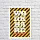 Постер "WORK HARD" - зображення 2