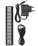 Разветлитель UKC USB HUB 10 Ports 220V - зображення 1